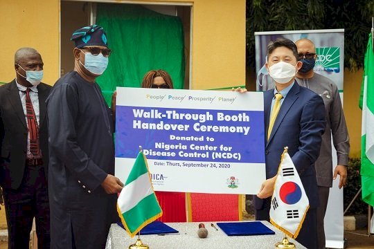 FG receives sample collection booths from Korea