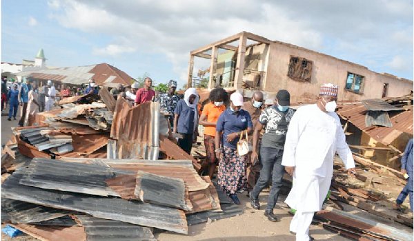 Tales of sorrow as flood, rainstorm claim lives, destroy homes in Kwara