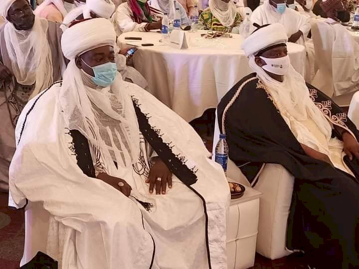 His Royal Highness Alh Ibrahim Umar Bologi II,Etsu Patigi At  Northern Traditional And Regious Leaders summit On Ending Genders- Based Violence