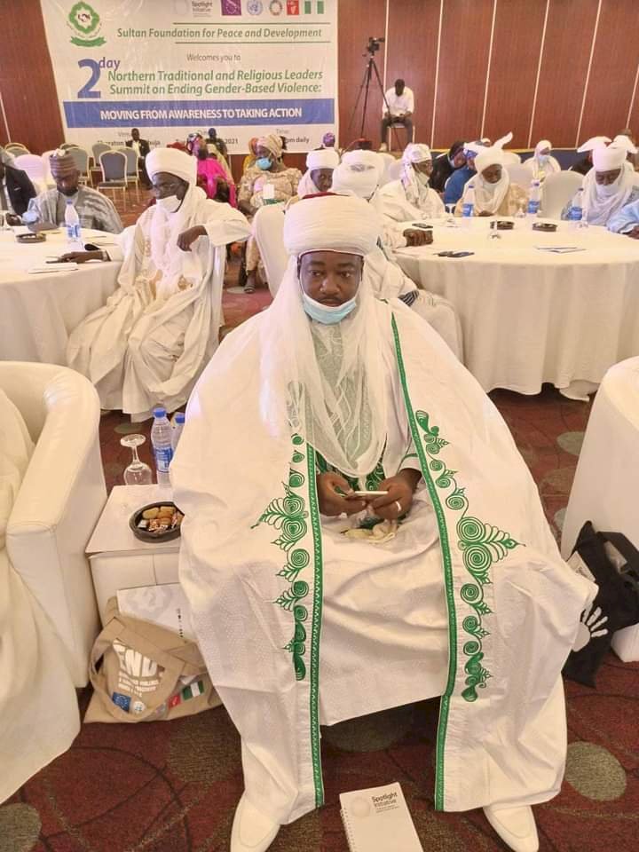 HRH Alh Ibrahim Umar Bologi II, Etsu Patigi At the Sheraton hotel Abuja, For The Second Day Of Northern Traditional And Religious Leaders Summit