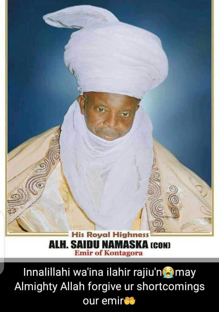 BREAKING: Emir Of Kontagora Is Dead