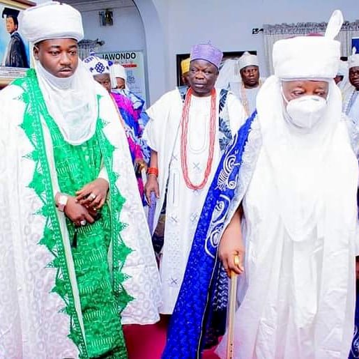 Emir Of Ilorin HRH Alh. Dr. Ibrahim Sulu-Gambari CFR, Felicitates With Etsu Patigi HRH Alh. Ibrahim Umar Bologi II On His Birthday Celebration