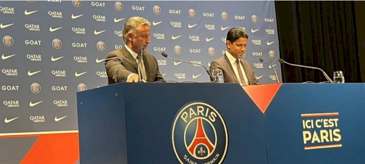 BREAKING: PSG Unveil Christophe Galtier As New Coach