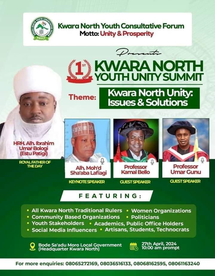 1st Kwara North Youth Unity Summit