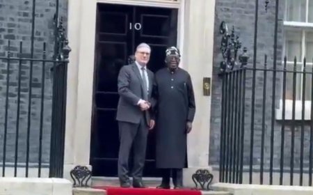 JUST IN: Tinubu Meets UK PM Starmer, To Witness £746m Port Deal Signing