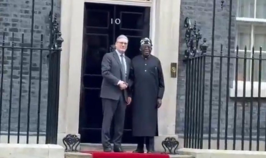 JUST IN: Tinubu Meets UK PM Starmer, To Witness £746m Port Deal Signing