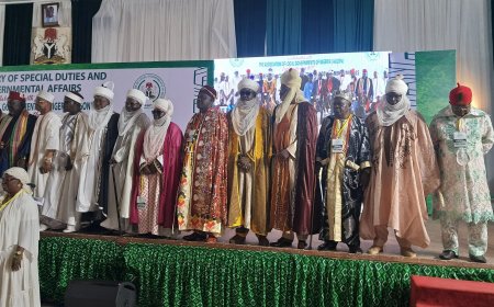 Etsu Of Patigi Attends National Conference On Grassroots Development